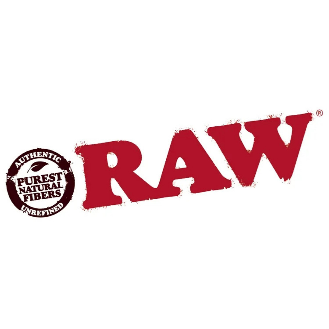 RAW Classic 300s 1 1/4 Rolling Papers | 300 Leaves Per Pack Official RAW 4 Pack