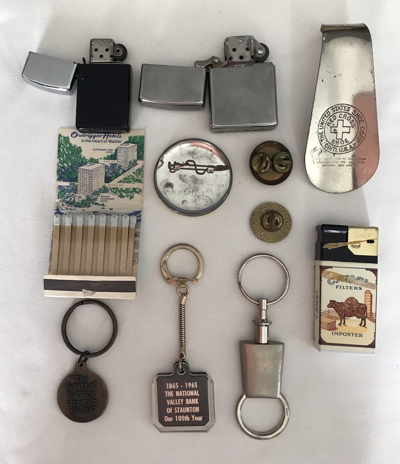 VTG/Antique Estate/Auction ~ Coins/Sterling/Knives/Jewelry/Lighters/Stamps 150+