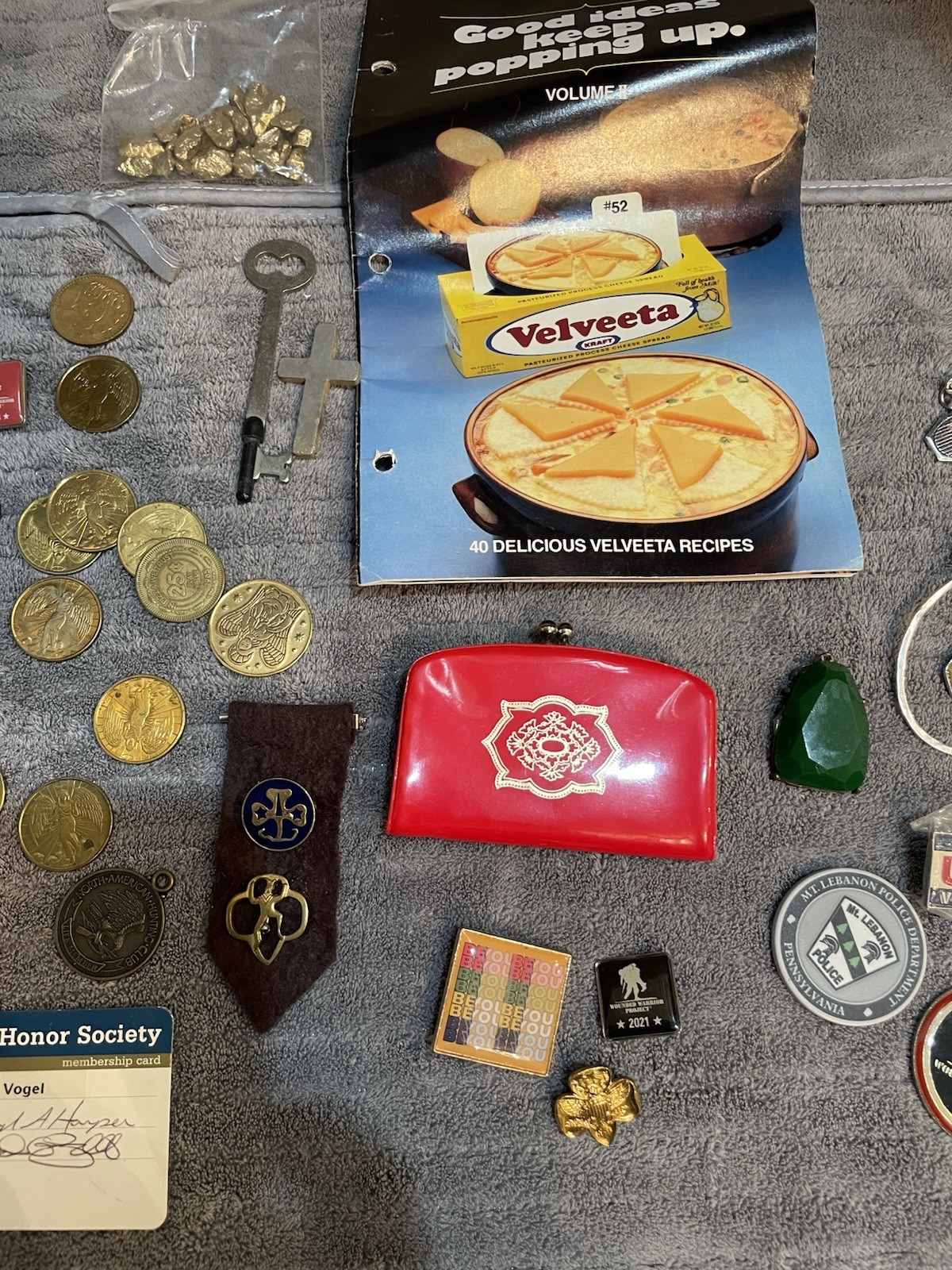 Junk Drawer Lot Miscellaneous Coins Mismatched Jewelry Buttons Lot