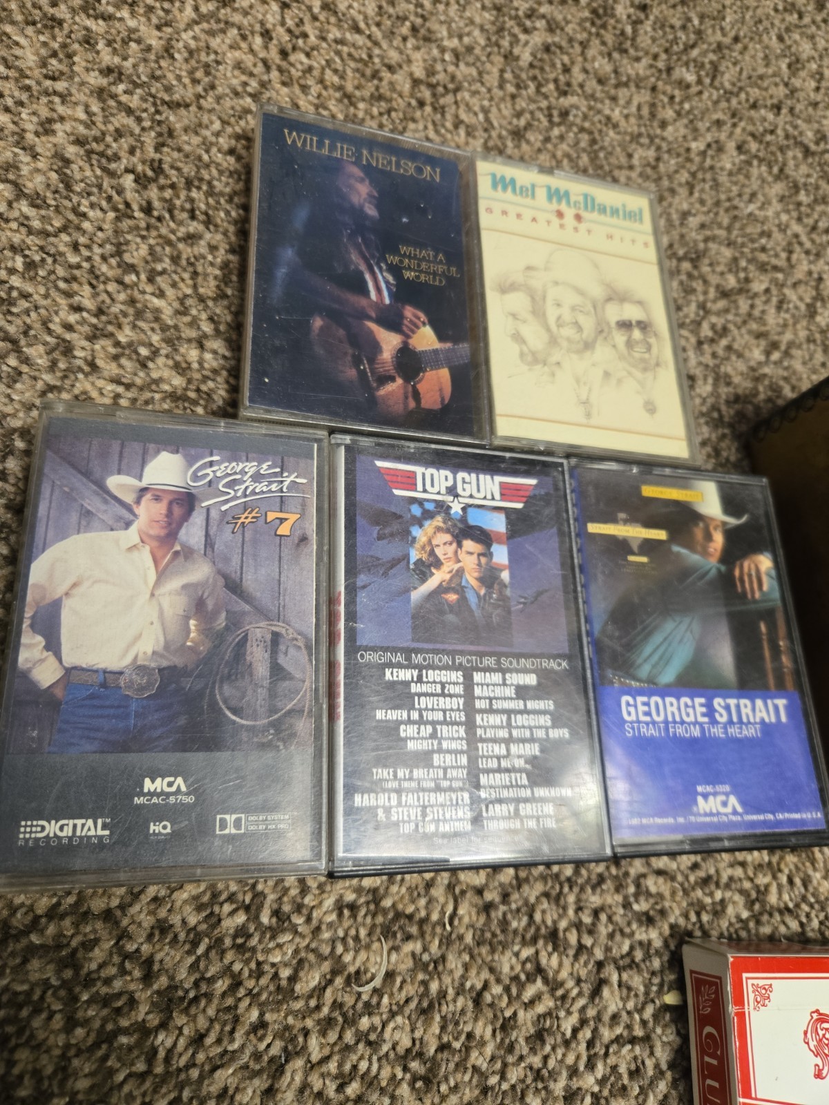 Grandpa’s Junk Drawer Lot of Vintage Collectibles Cards Dice Army Medals Tapes