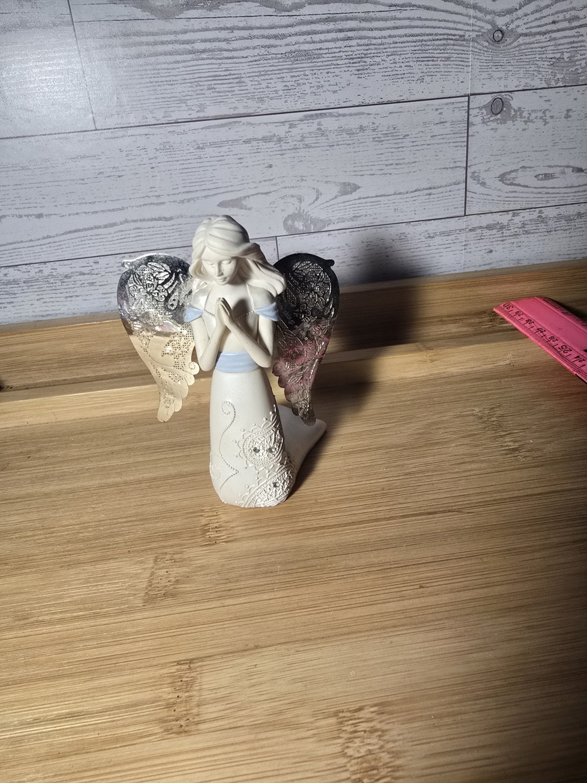 Little Things Mean A Lot “Prayer” Angel Figurine, 3.5″