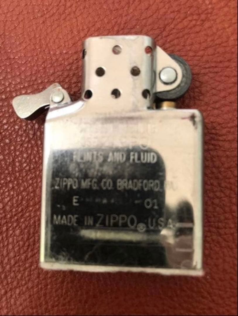Zippo TADY & KING (Gorose inheritance) Wolf leather wrapped 2001 rare item