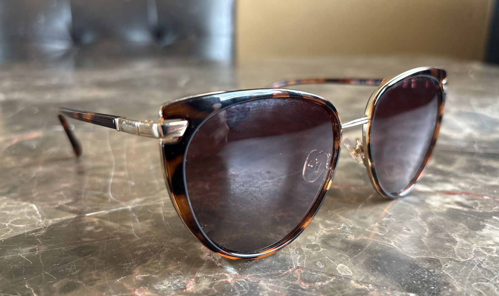 Duco Oversized Cat Eye Sunglasses for Women, Retro Polarized, DC1222 57-19-145