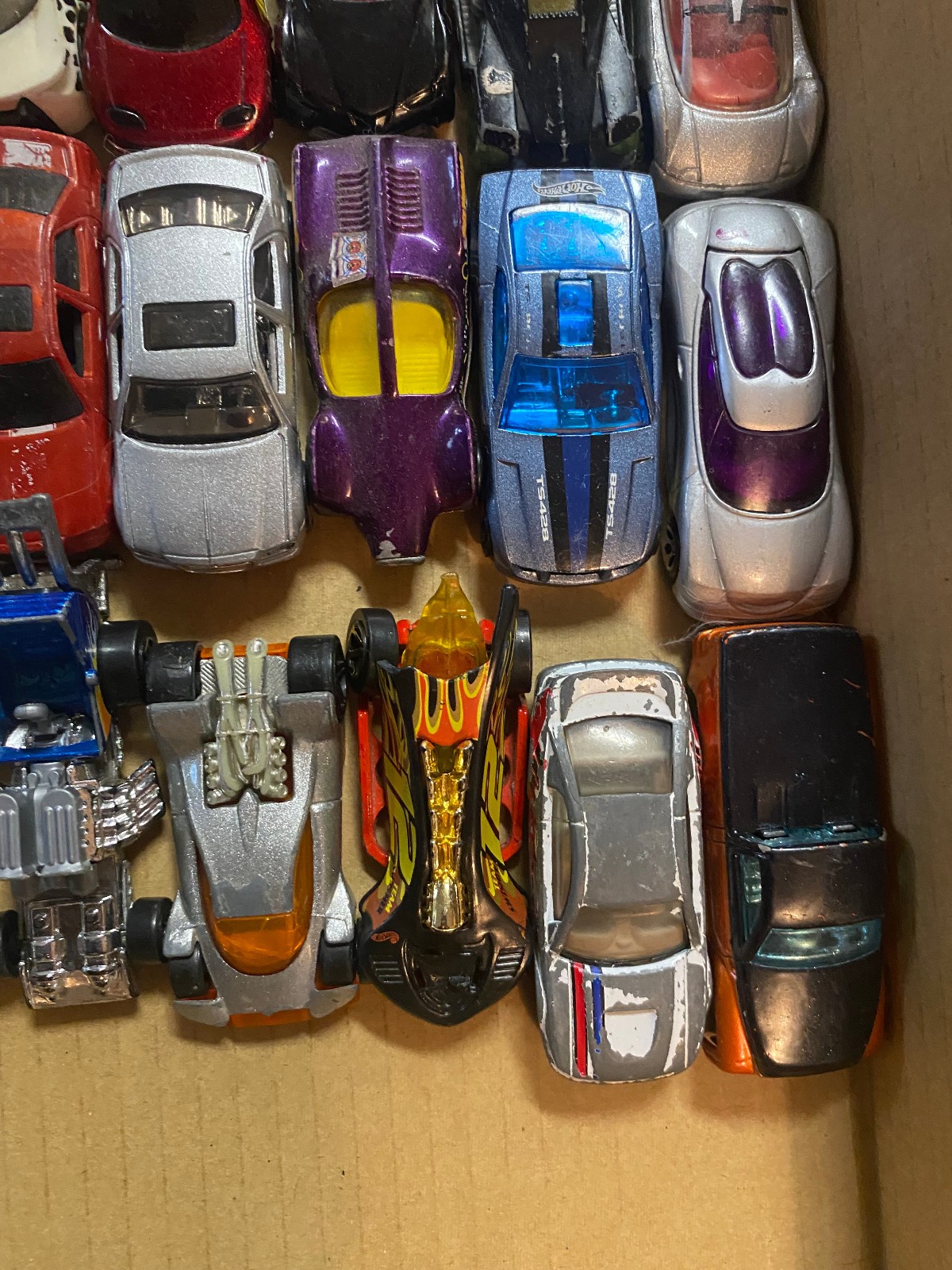 Huge Hot Wheels Toy Car Truck Some Vintage Collection Lot of 74 Vehicles Cars