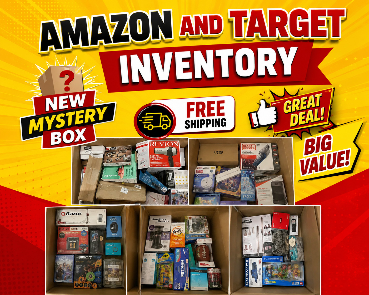 Reseller Profit Mystery Box Great for Online Sellers