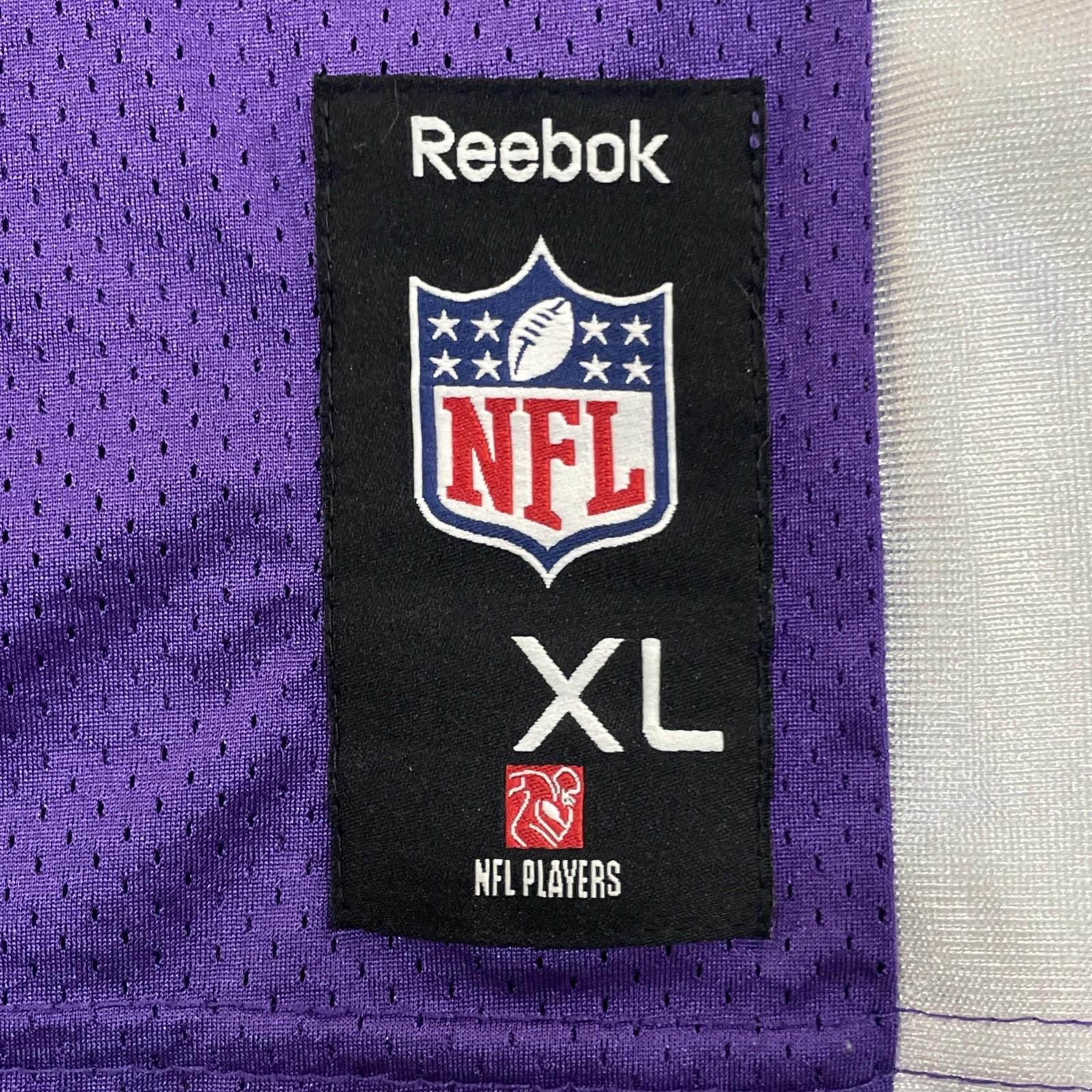 NFL Reebok Minnesota Vikings #28 Adrian Peterson Men’s Size XL Jersey Purple
