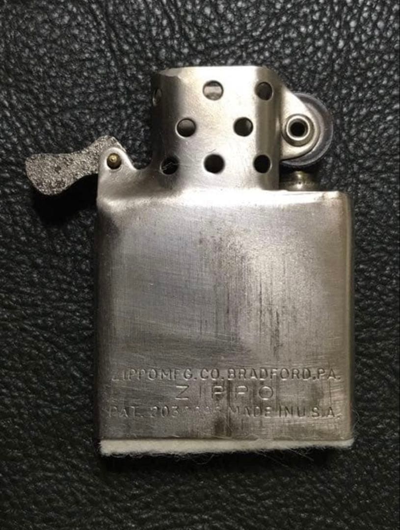 Zippo twin-engine plane vintage ~ early 1953 rare item with wooden box case