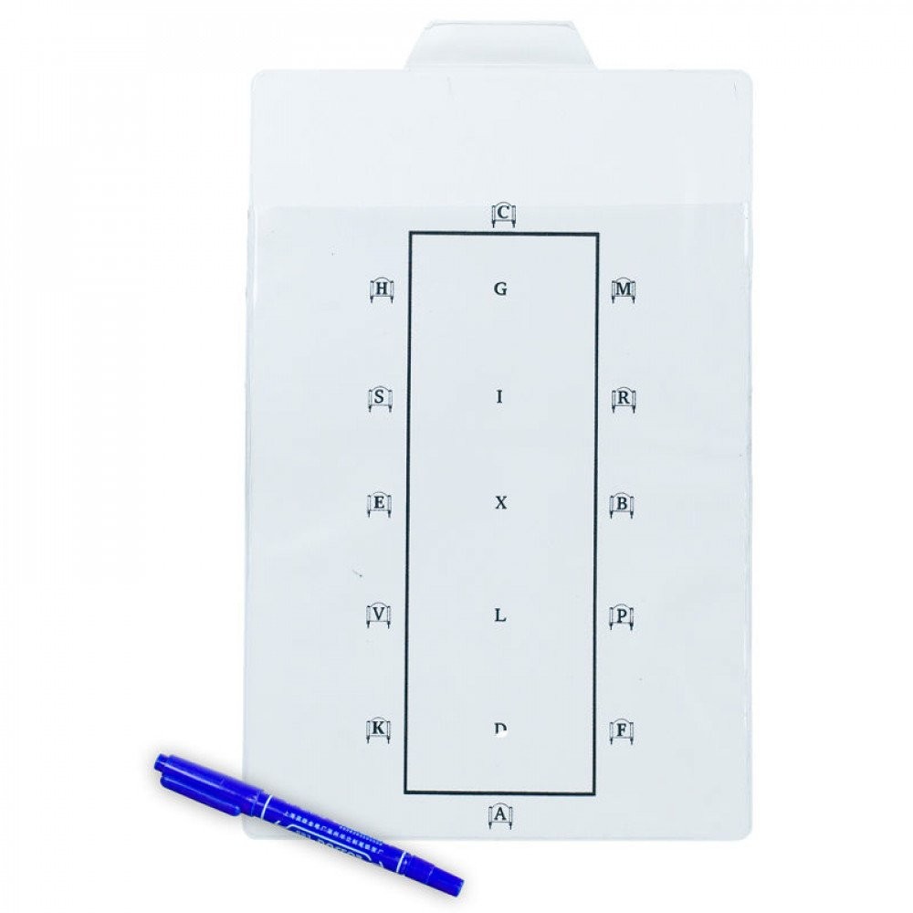 HORZE Learner Dressage Test Board – None – One Size,Arrow Rests