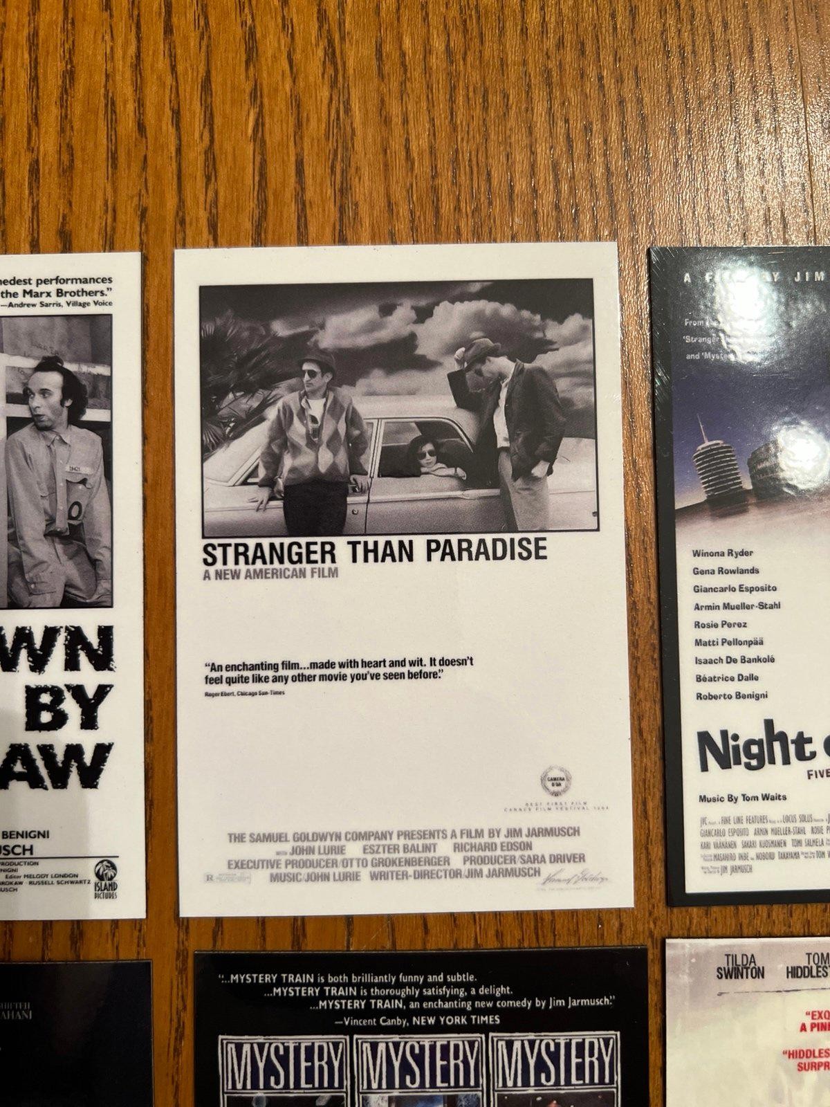 Jim Jarmusch fridge magnets