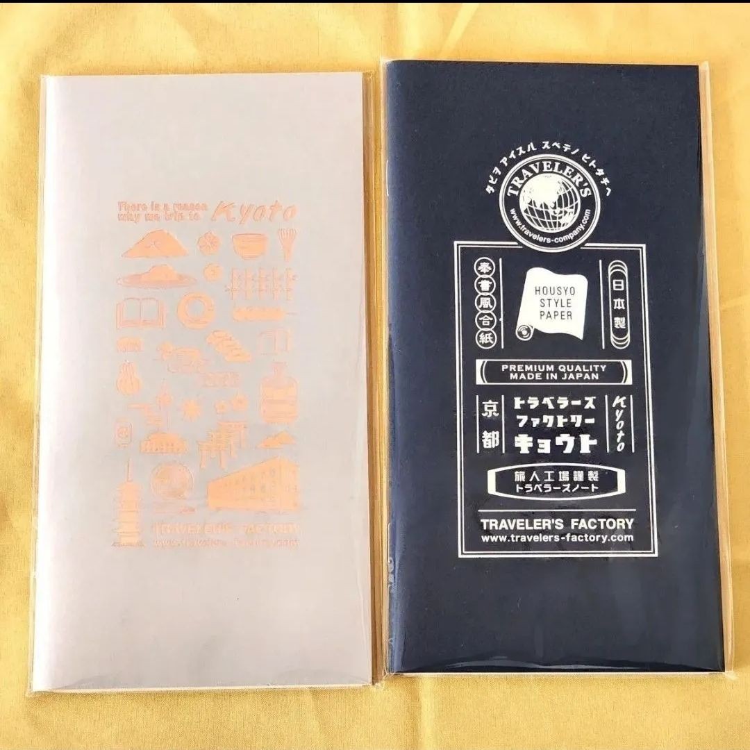 [New] Traveler’s Note Kyoto Limited 5 Types Set Refill KYOTO EDITION Traveler’s