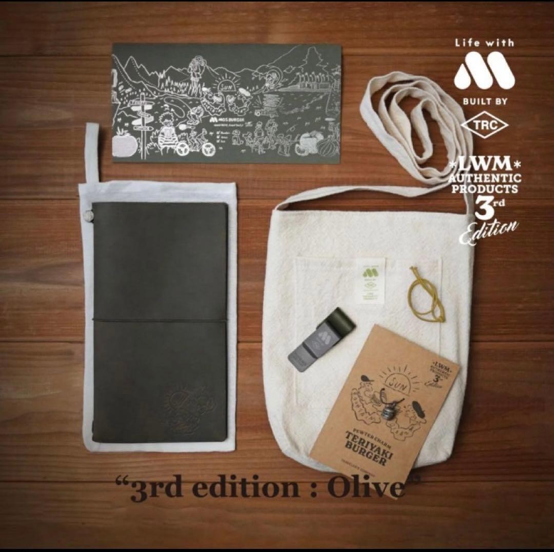 TRAVELER’S notebook set Regular size (olive)