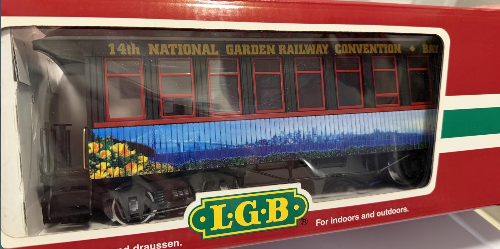 LGB 30808 G Scale Freight Car – 14th National Garden Railway Convention – Boxed