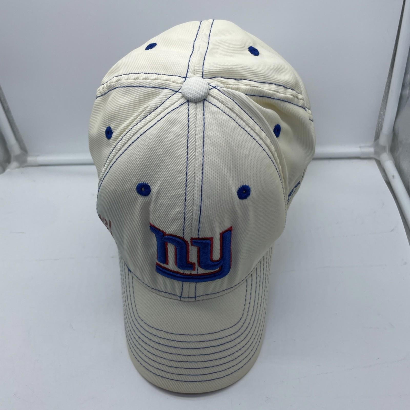 Reebok New York Giants NFL Ball Cap White Hat Size L/XL *Flaw*