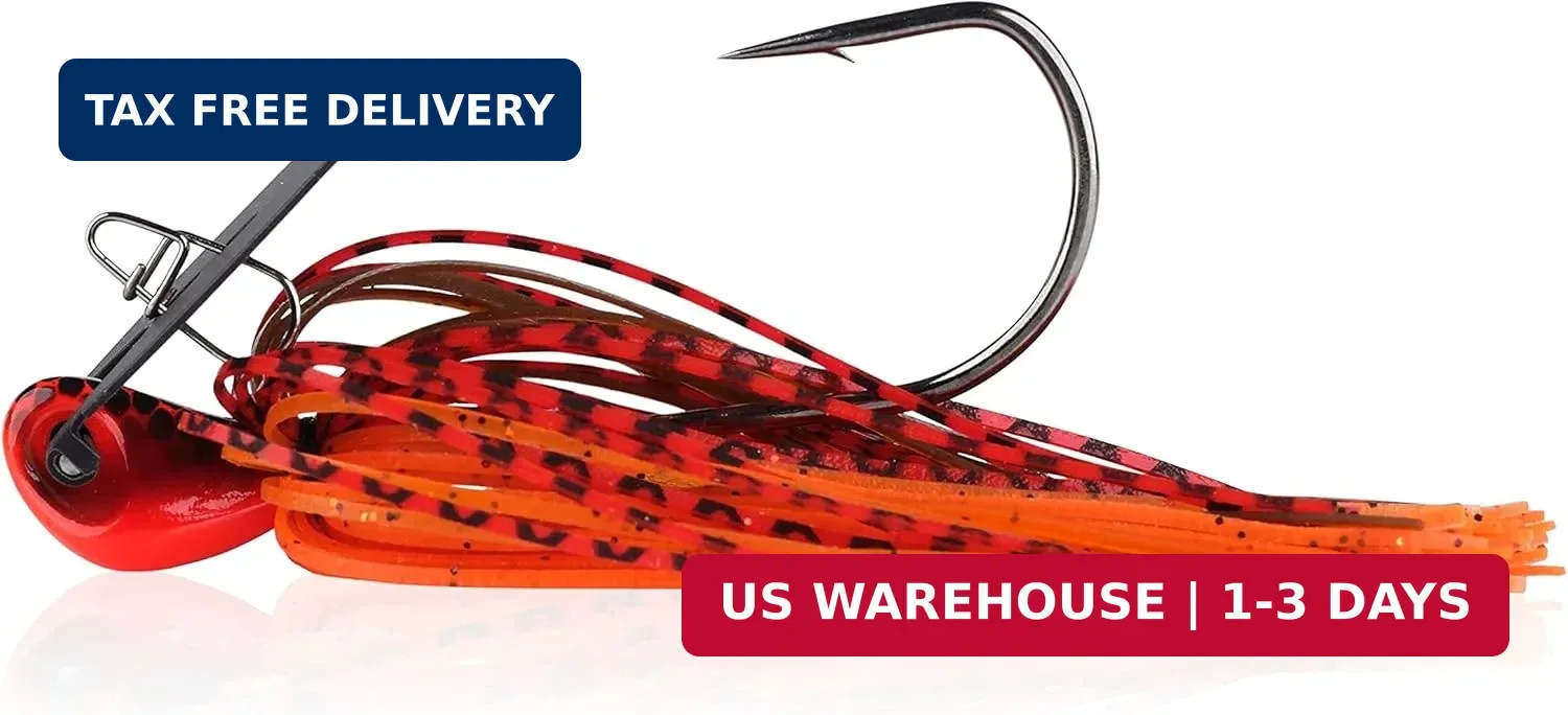 Berkley SlobberKnocker Fishing Jig, White Chartreuse, 1/2 oz