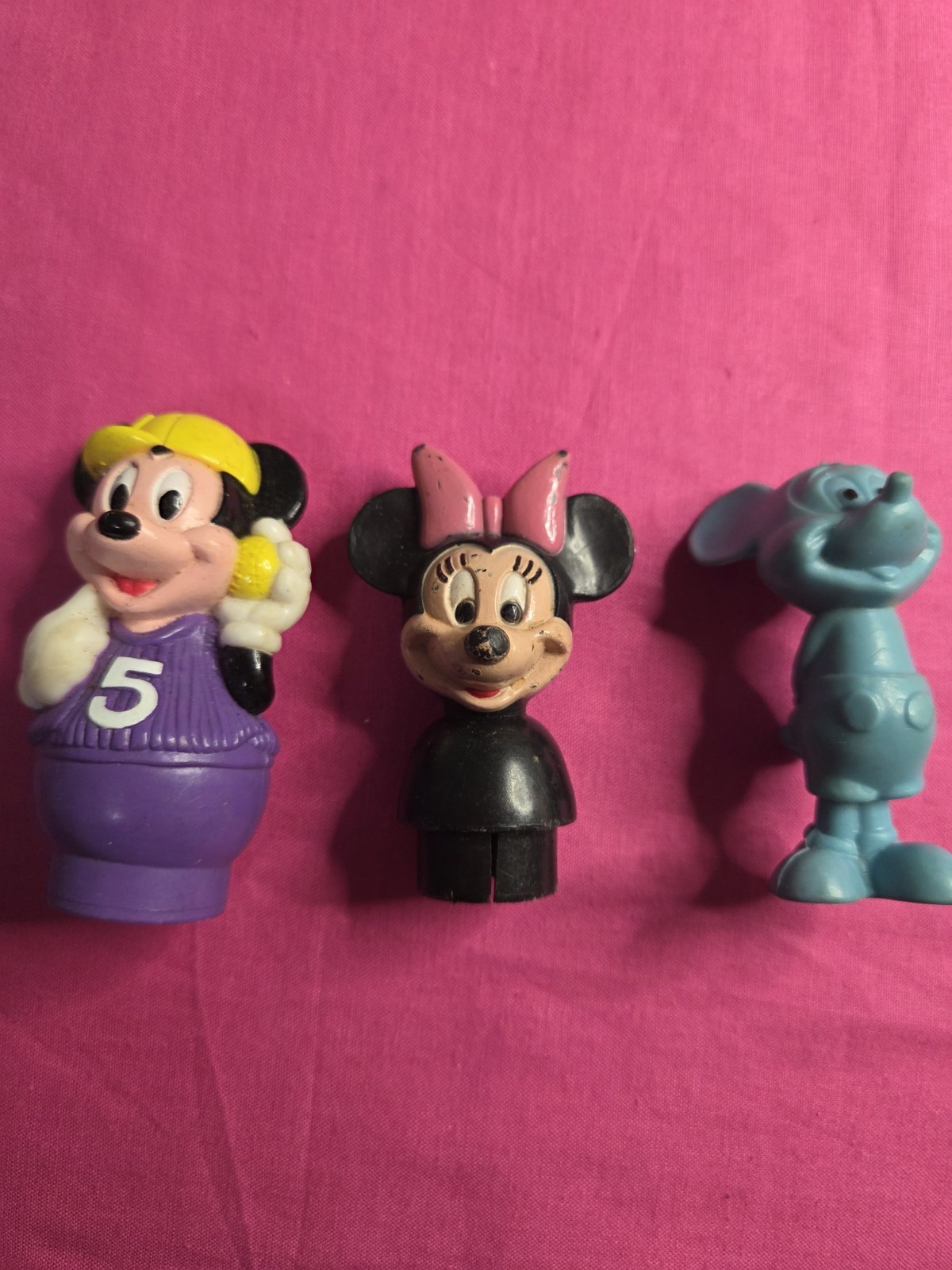 Junk Drawer Mixed Lot vtg toys DISNEY: pez Colorforms Wind UP Thermos