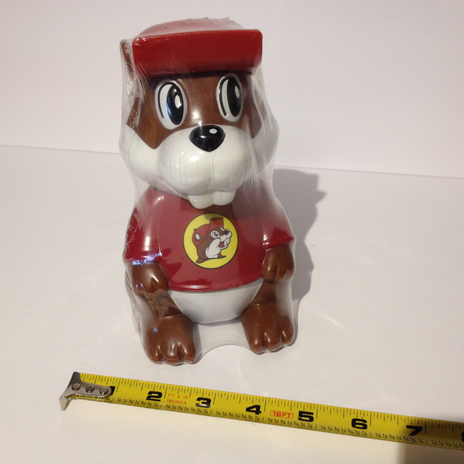 Buc-ee’s Souvenir Lot – Mascot Beaver Bag + Plastic Cup + Keychain + Beaded Bag