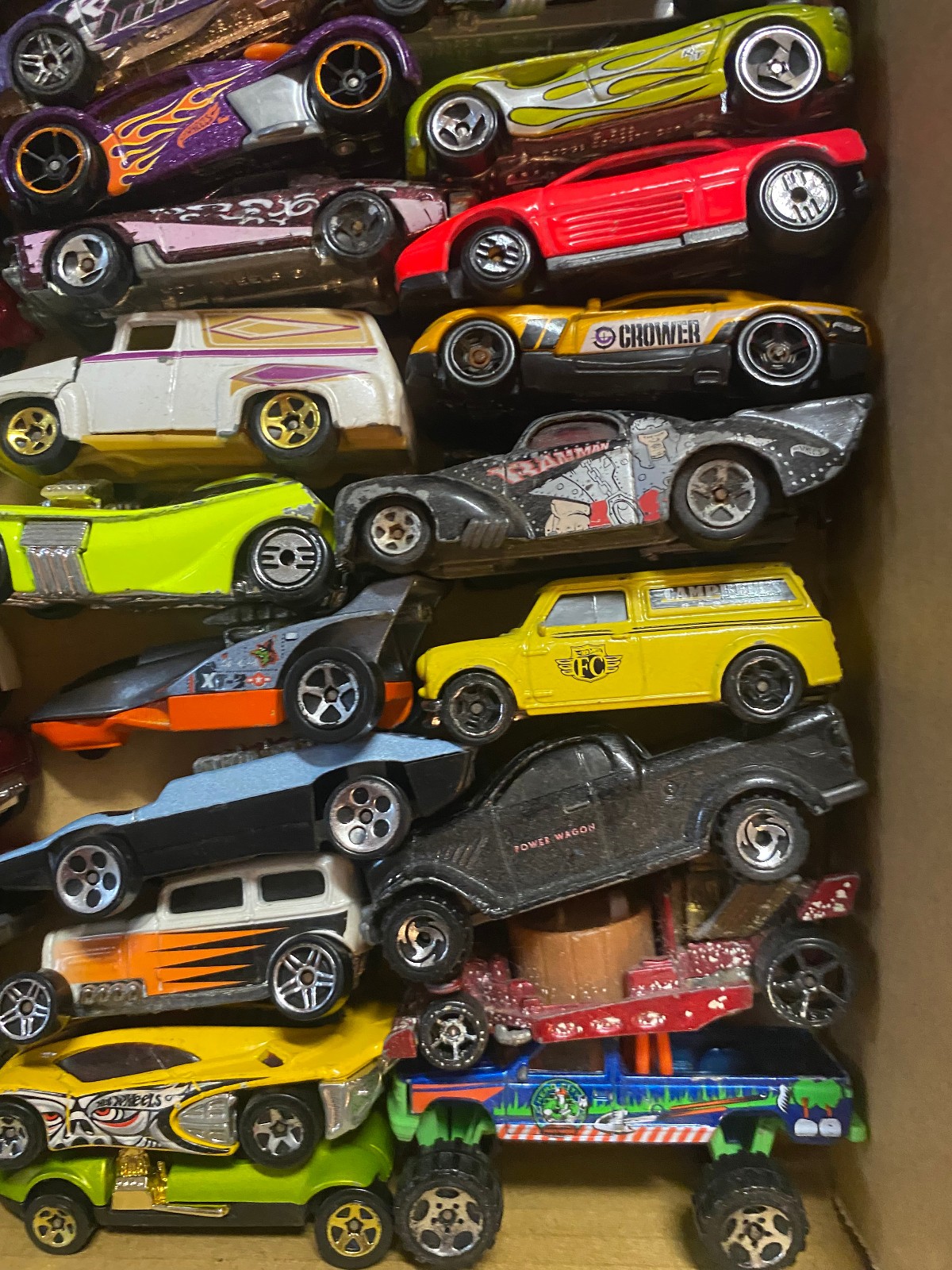 Huge Hot Wheels Toy Car Truck Some Vintage Collection Lot of 74 Vehicles Cars