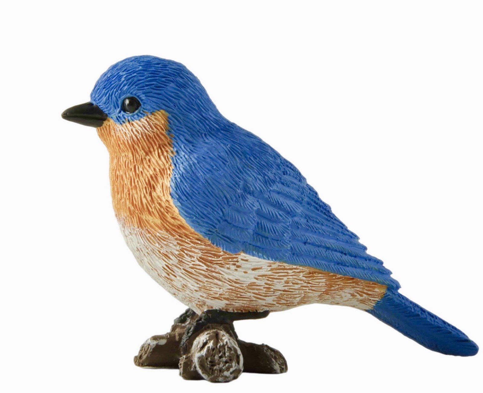 JFSM 3″ Bluebird Figurine on Branch Holiday Stocking Stuffer Wildlife Home Decor