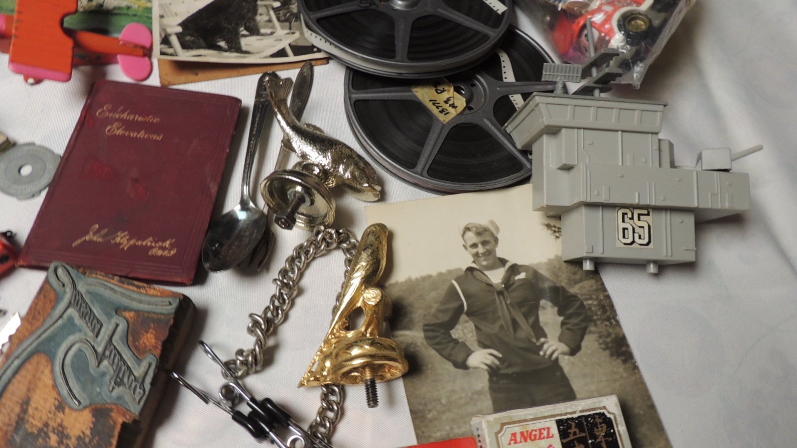 Vintage junk drawer mix lot various items