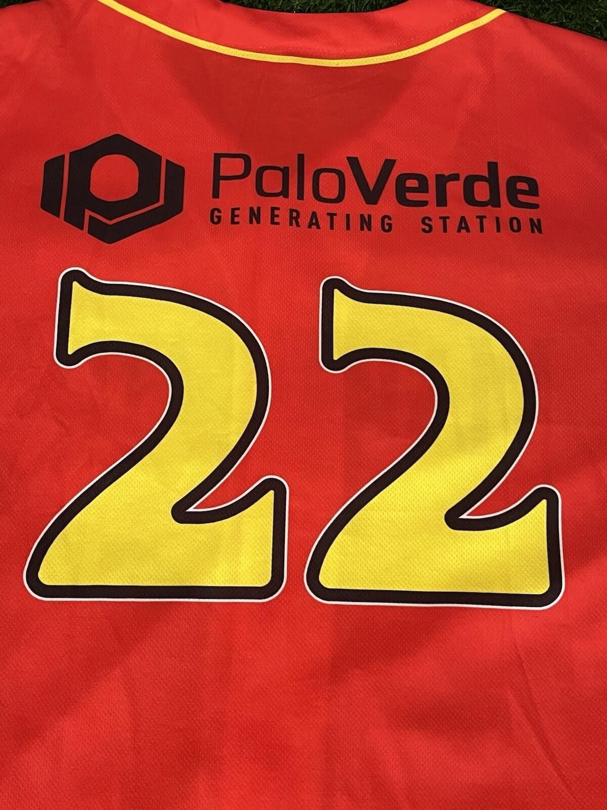 Albuquerque Isotopes 20th Anniversary Marachis de Nuevo Mexico Jersey Adult L