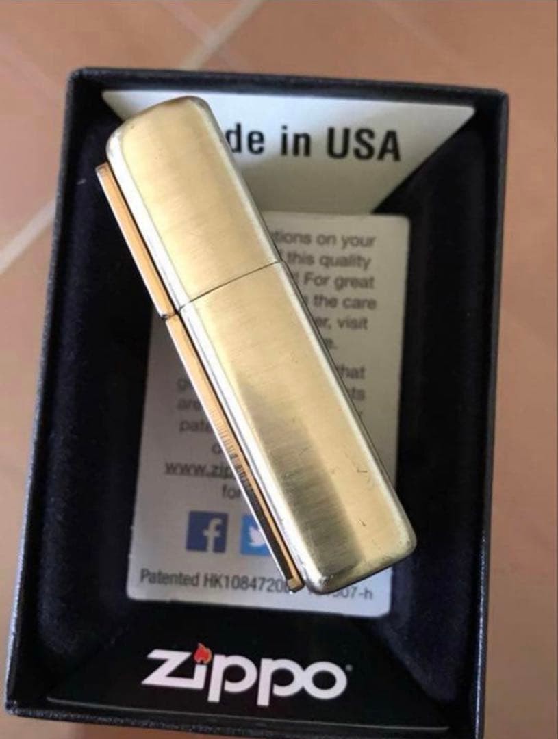 Zippo Cloisonné metal plated solid brass Made in 2003 Good condition Super rare
