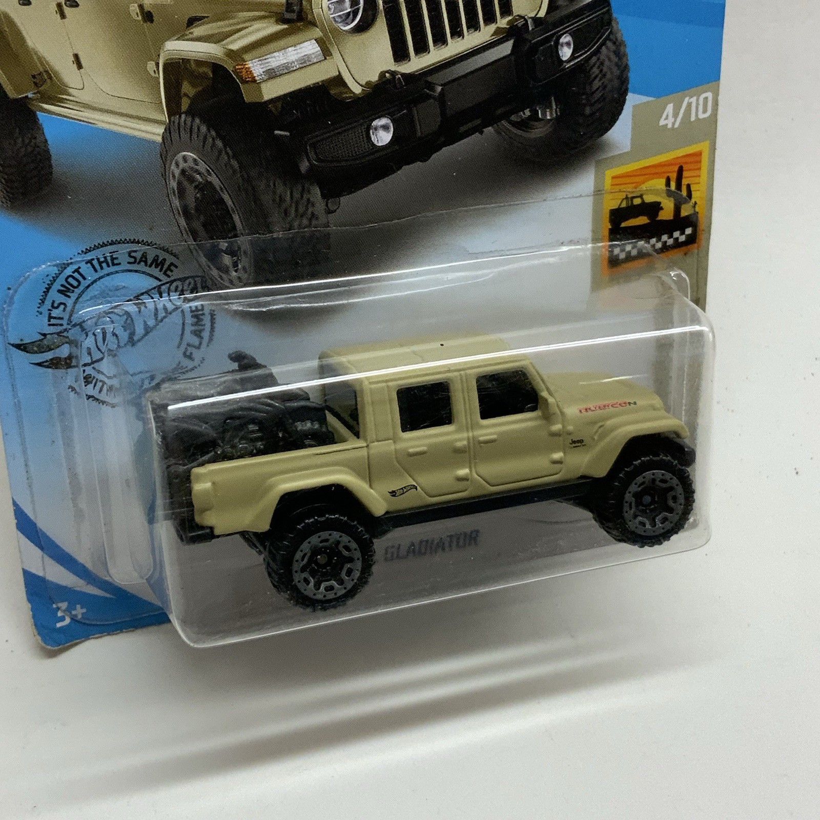 Hot Wheels ’20 Jeep Gladiator Baja Blazers #4/10 Beige Diecast 1:64 Scale Mopar