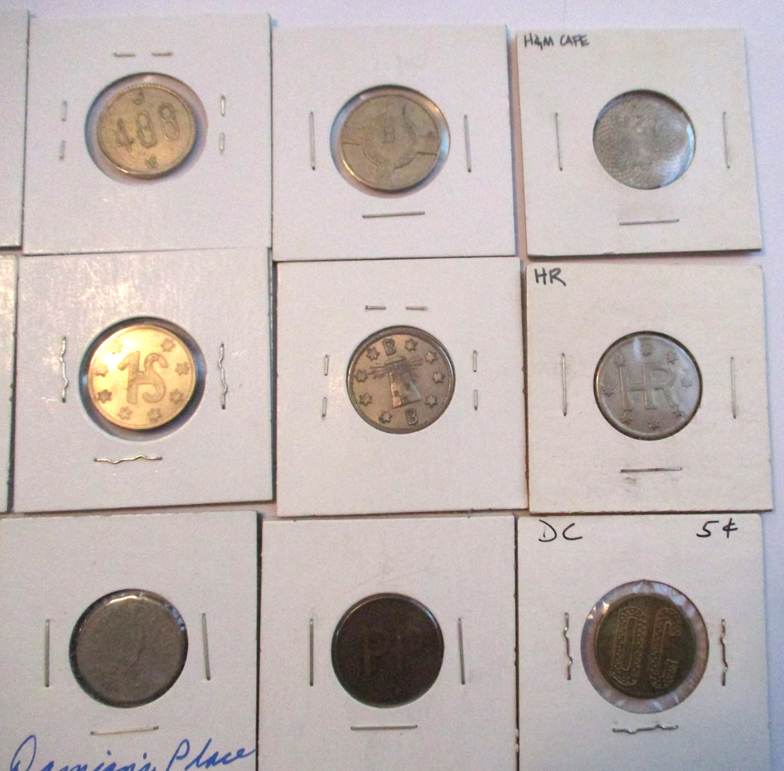 18 VINTAGE TWIN CITIES TOKENS ~ MINNEAPOLIS, MINN. / ST. PAUL, MINN. BIG LOT