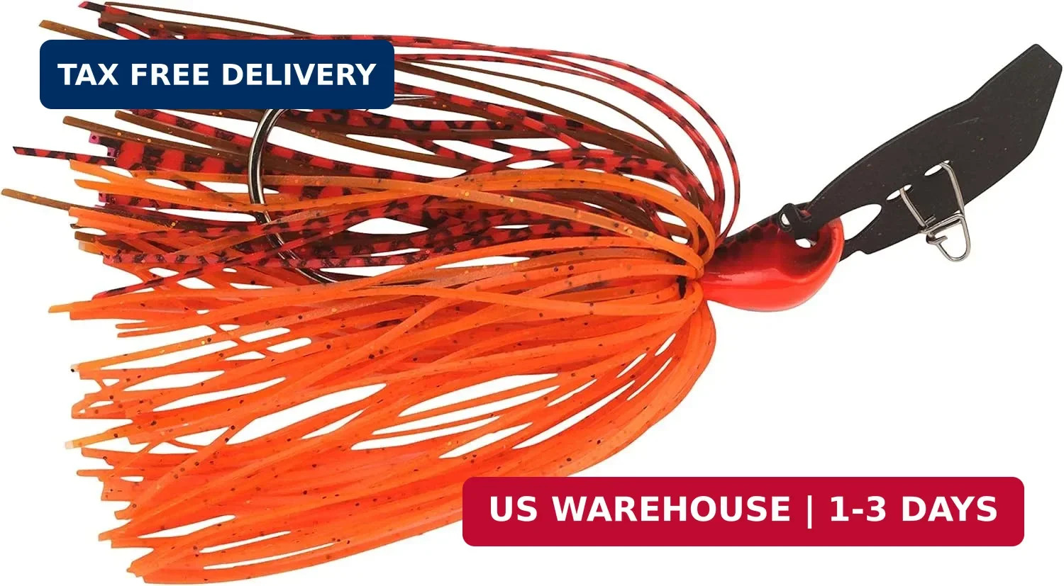 Berkley SlobberKnocker Fishing Jig, White Chartreuse, 1/2 oz