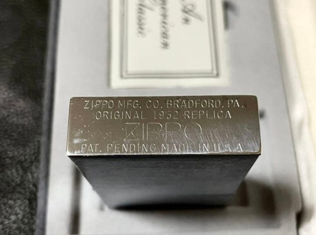Zippo 1932 Replica First Original First Sale Made in 1988 Rare Good Condition