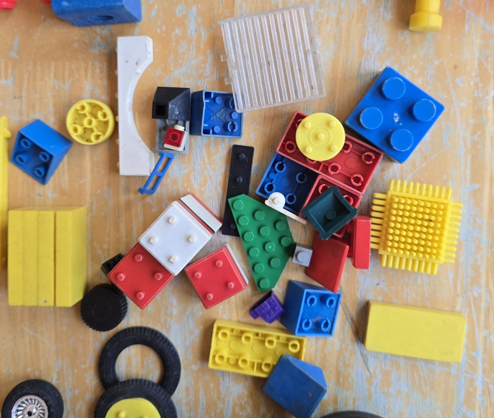 VINTAGE LARGE JUNK DRAWER, TOY BOX LOT Pez, Lego, Doll, Car, Toys, Parts LOT