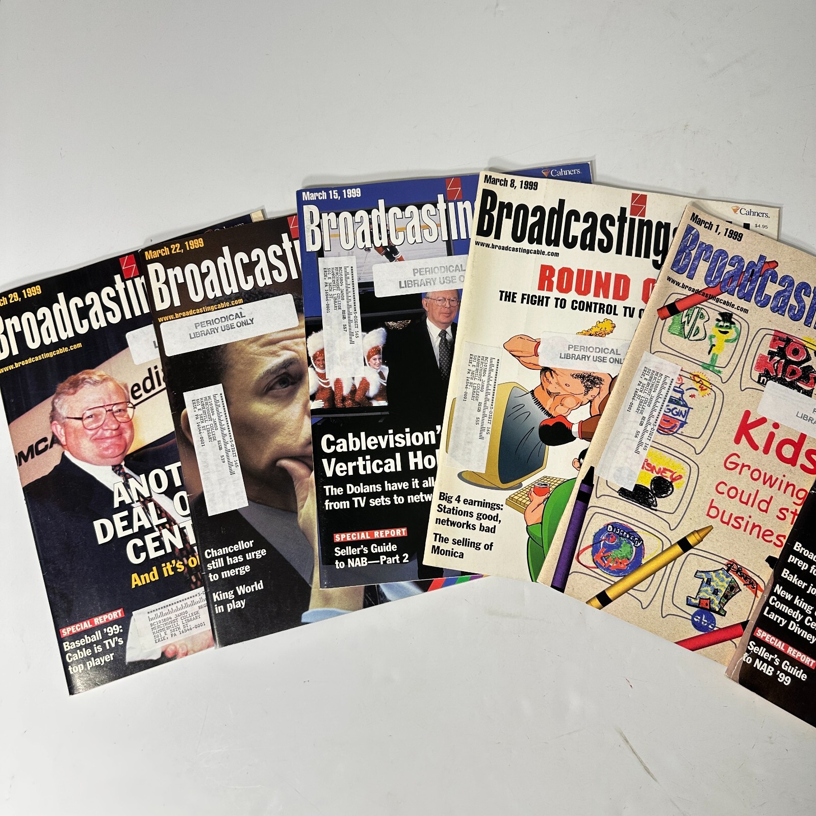 800+ HUGE Lot Broadcasting & Cable Magazines Vintage TV Radio History 1990-2000s
