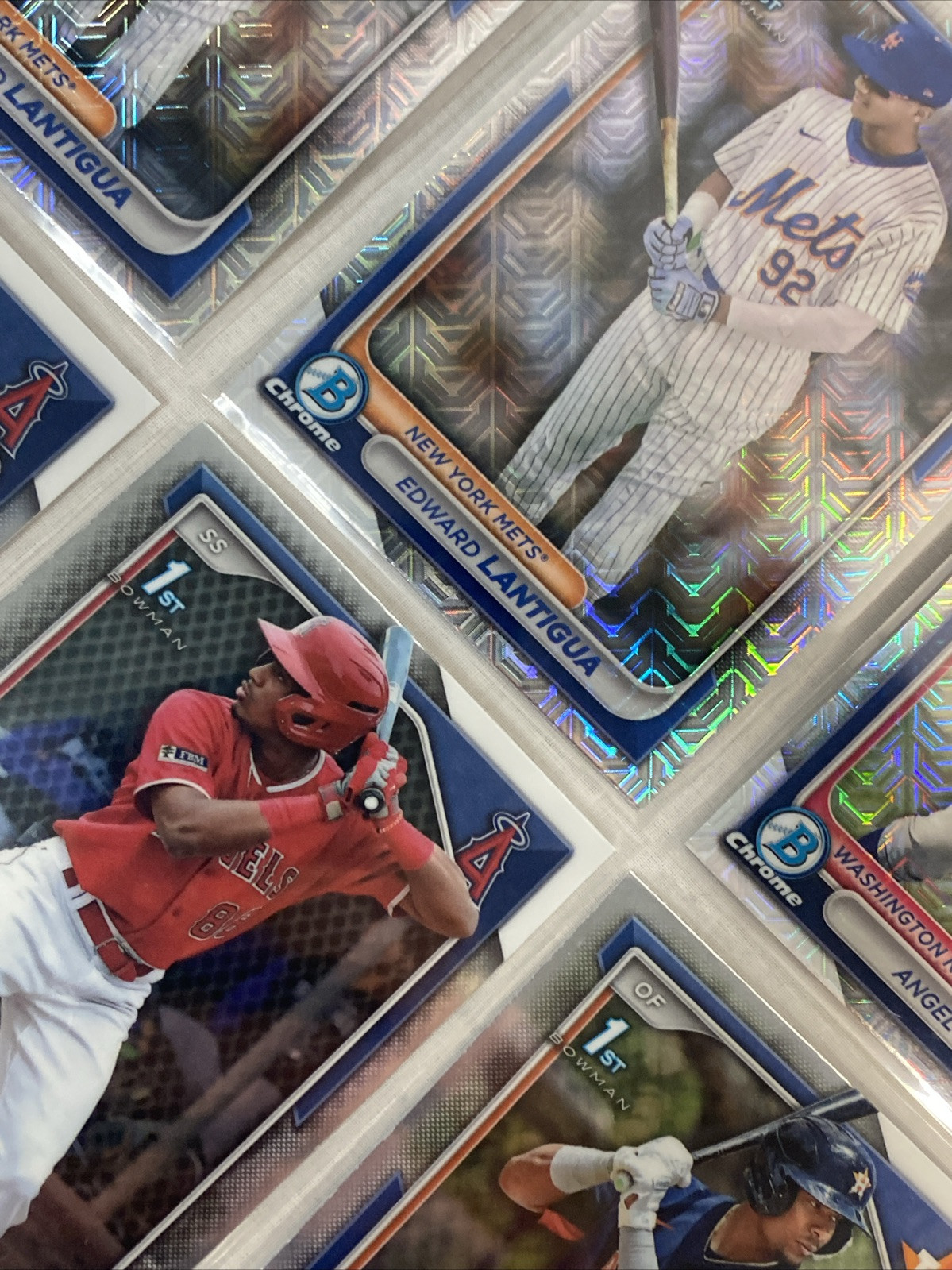 2024 1st Bowman Chrome + Mega Box & Paper Lot Of 28 Prospects