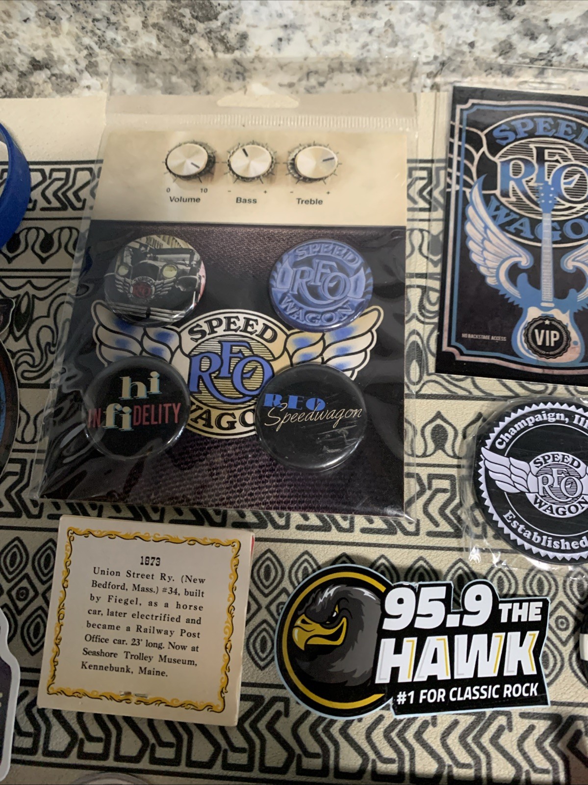 Amazing Junk Drawer Pokémon Hardrock Cafe Three Dog Night Signed Ticket & More