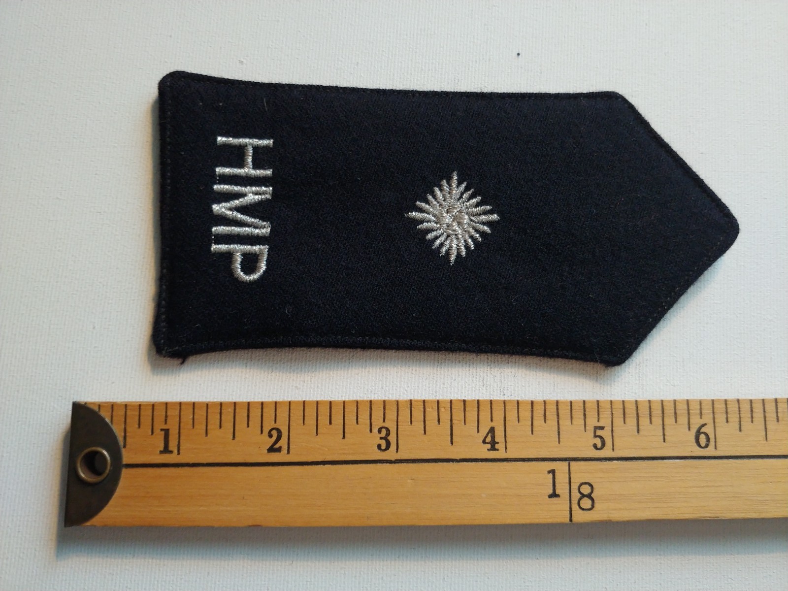 * ENGLAND PENITENTIARY PENITENCIER JAIL PRISON GUARD PATCH EPAULET RANK *