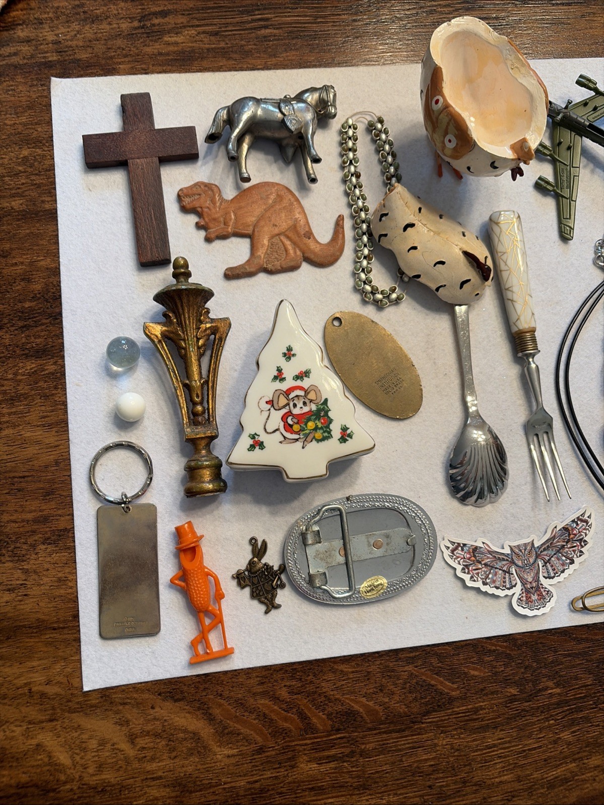 VINTAGE ANTIQUE JUNK DRAWER LOT. VINTAGE ITEMS & ANTIQUES – Variety Mixed Lot