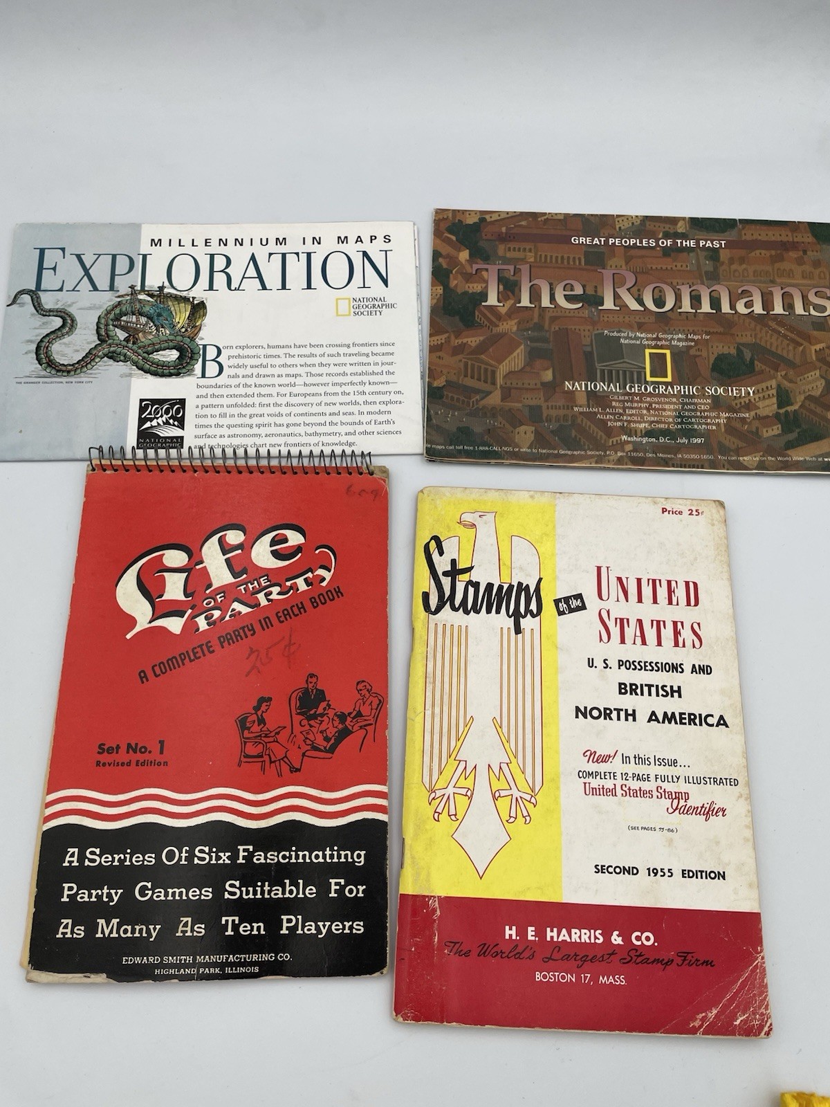VTG 28pc Mixed Grandpa Lot: Military, USA, Car, Postcards, Photos, Football TG1