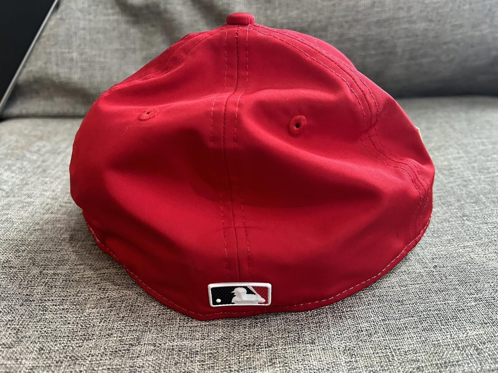MLB Cincinnati Reds New Era 59FIFTY Pro Light 2018 Spring Training Hat 7 3/8