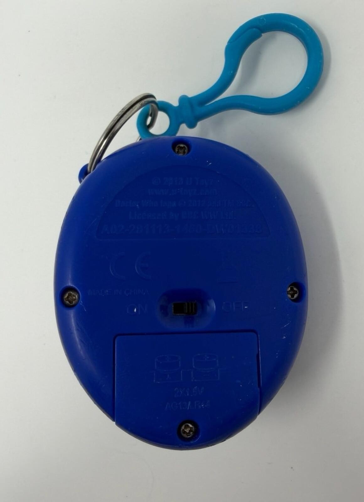 Doctor Who TARDIS Talking Clip On Keychain – Pocket Pal & Backpack Keyring