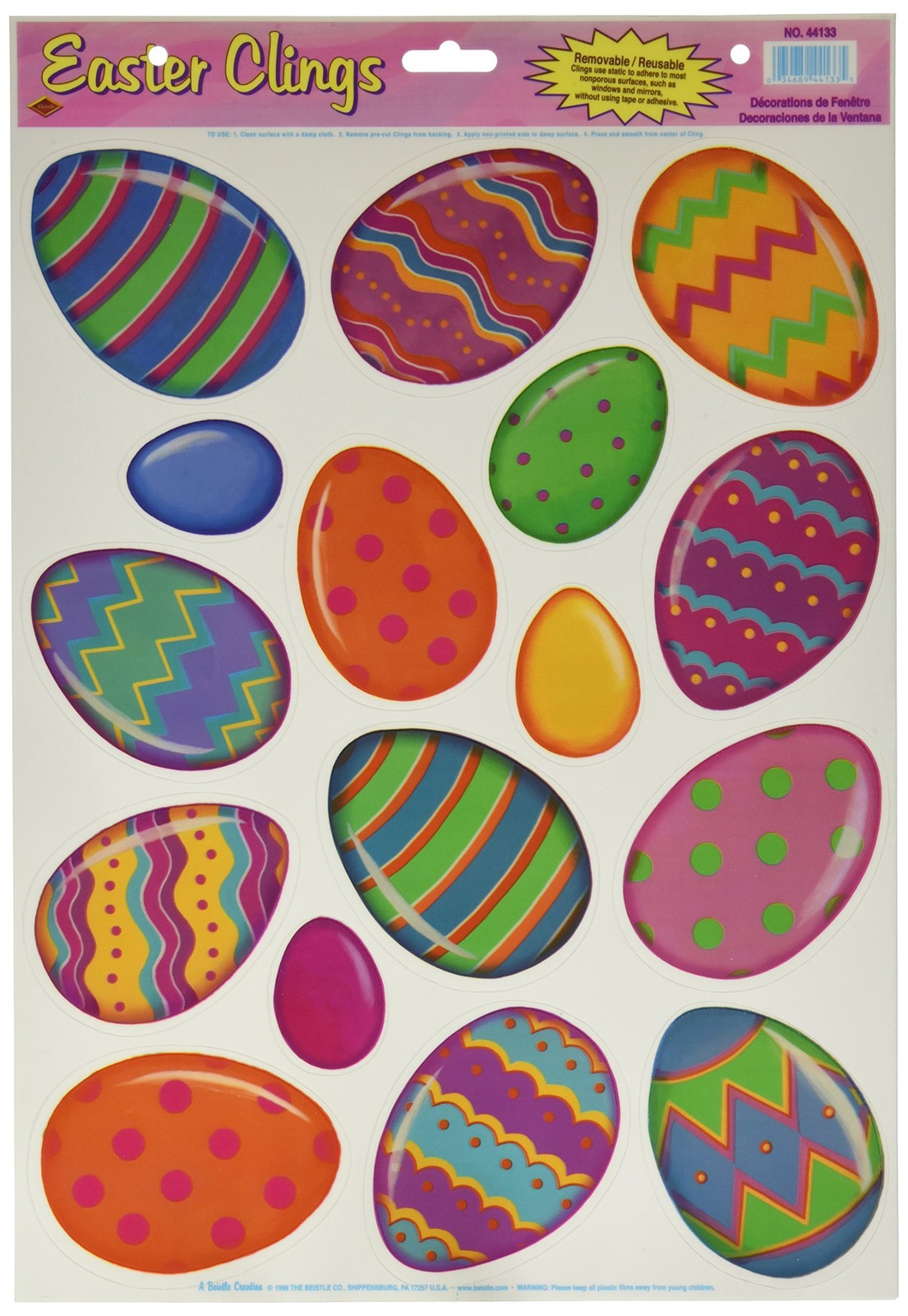 Easter Egg Glass Magnets