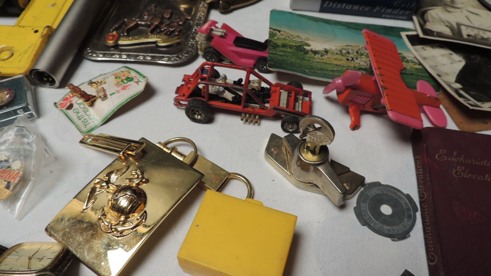 Vintage junk drawer mix lot various items
