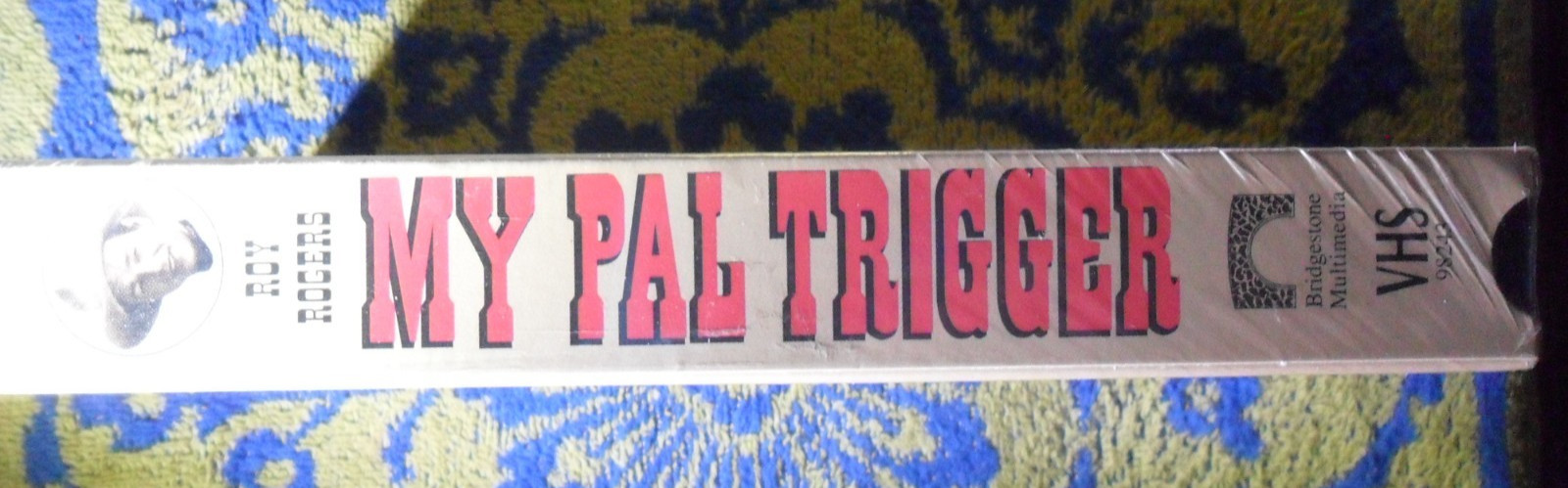 1946 ROY ROGERS – RARE VHS VIDEO – MY PAL TRIGGER [ BRIDGESTONE ] 1997
