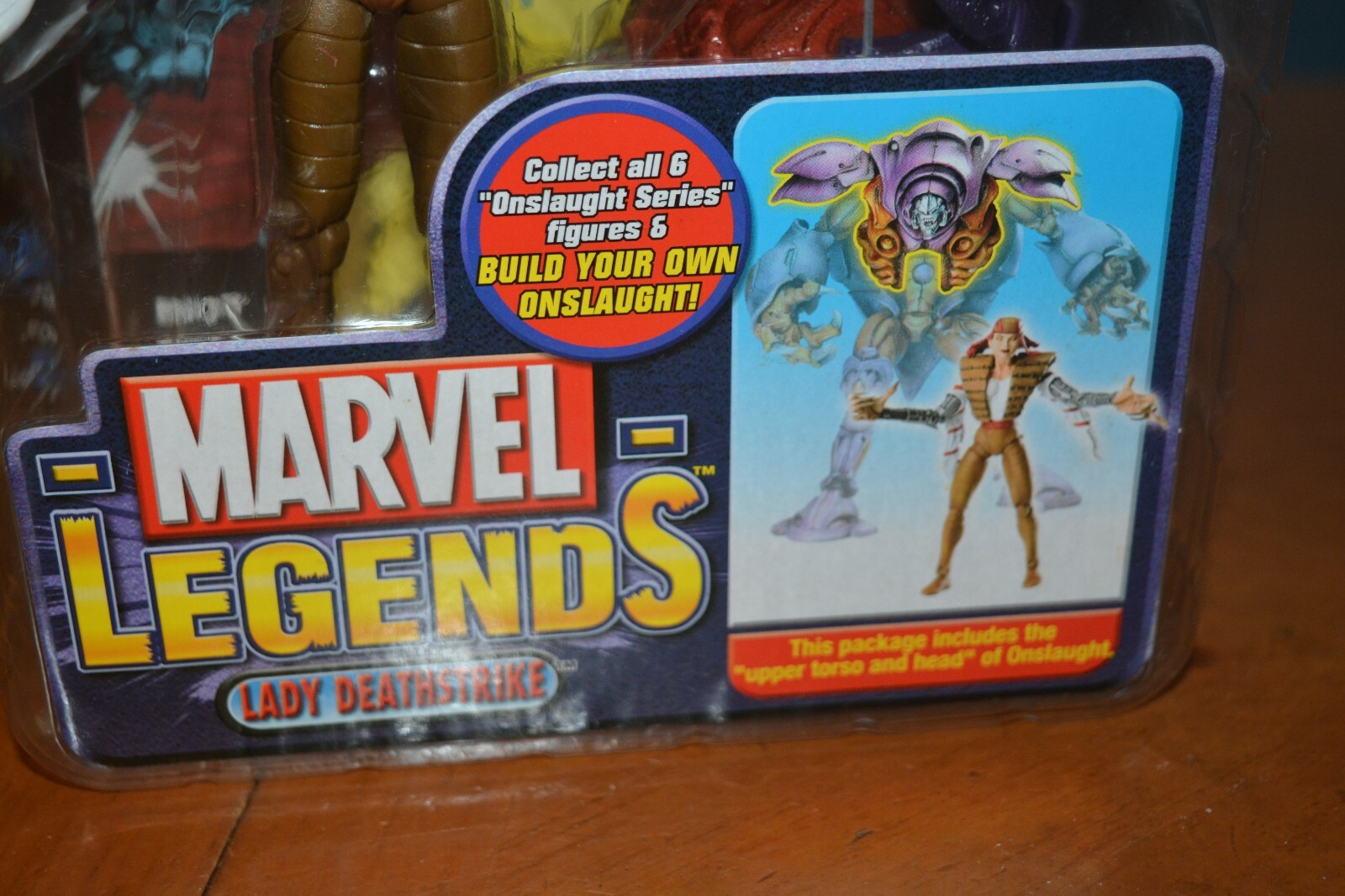 DVD COMIC BOOK COLLECTION WITH RARE MARVEL LEGENDS LADY DEATHSTROKE FIGURE
