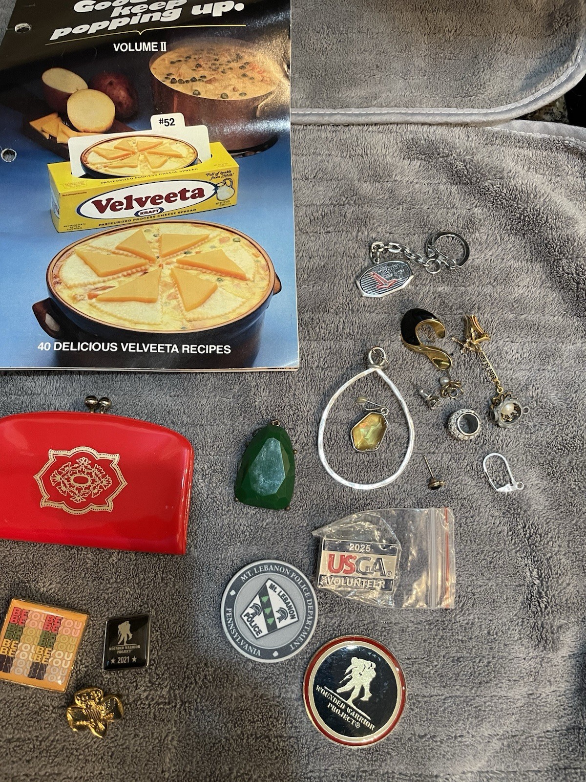 Junk Drawer Lot Miscellaneous Coins Mismatched Jewelry Buttons Lot