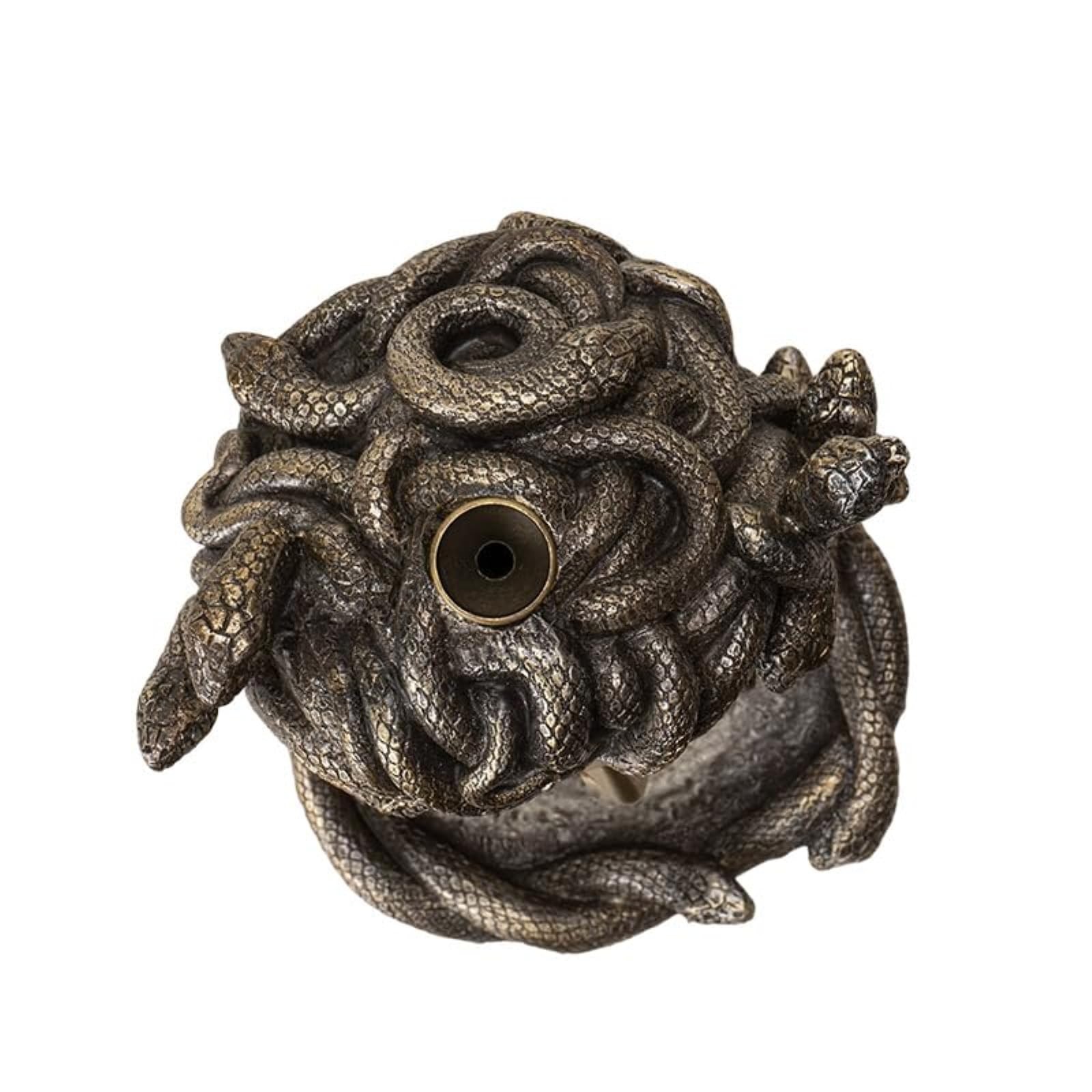 Pacific Giftware Medusa Backflow Burner, Greek Mythology Famous Monster…