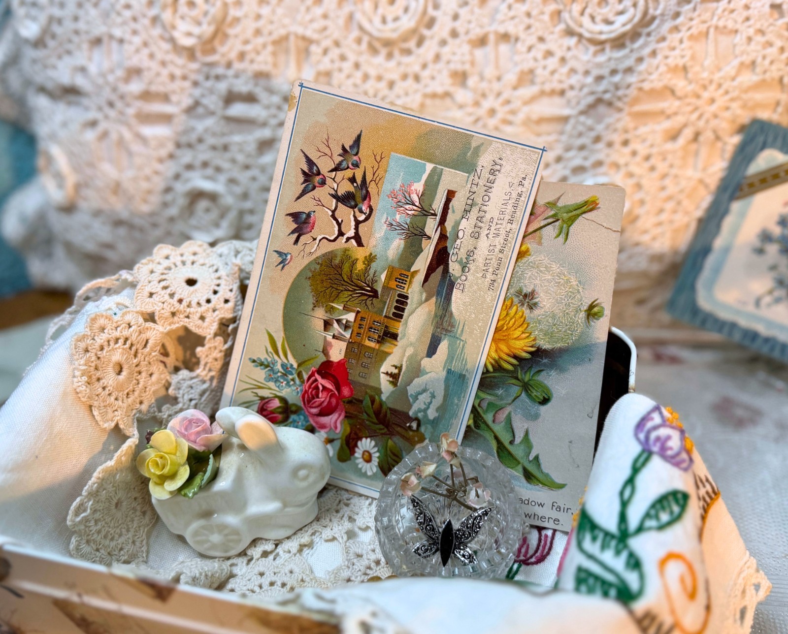 Vintage Estate Sale Mystery Box | Curated Antique Items | Personalized Surprise