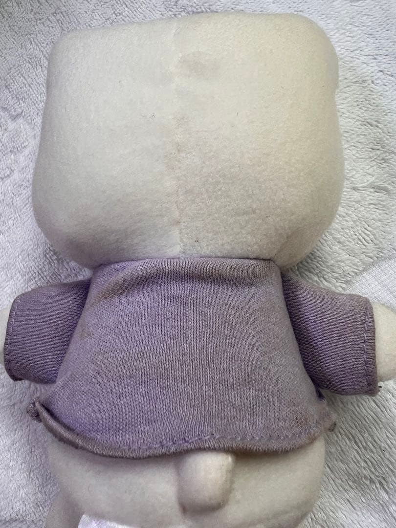 Rare Hello Kitty Hibiscus Plush 6.3 in, Sanrio, Retro, Surfing, 2003