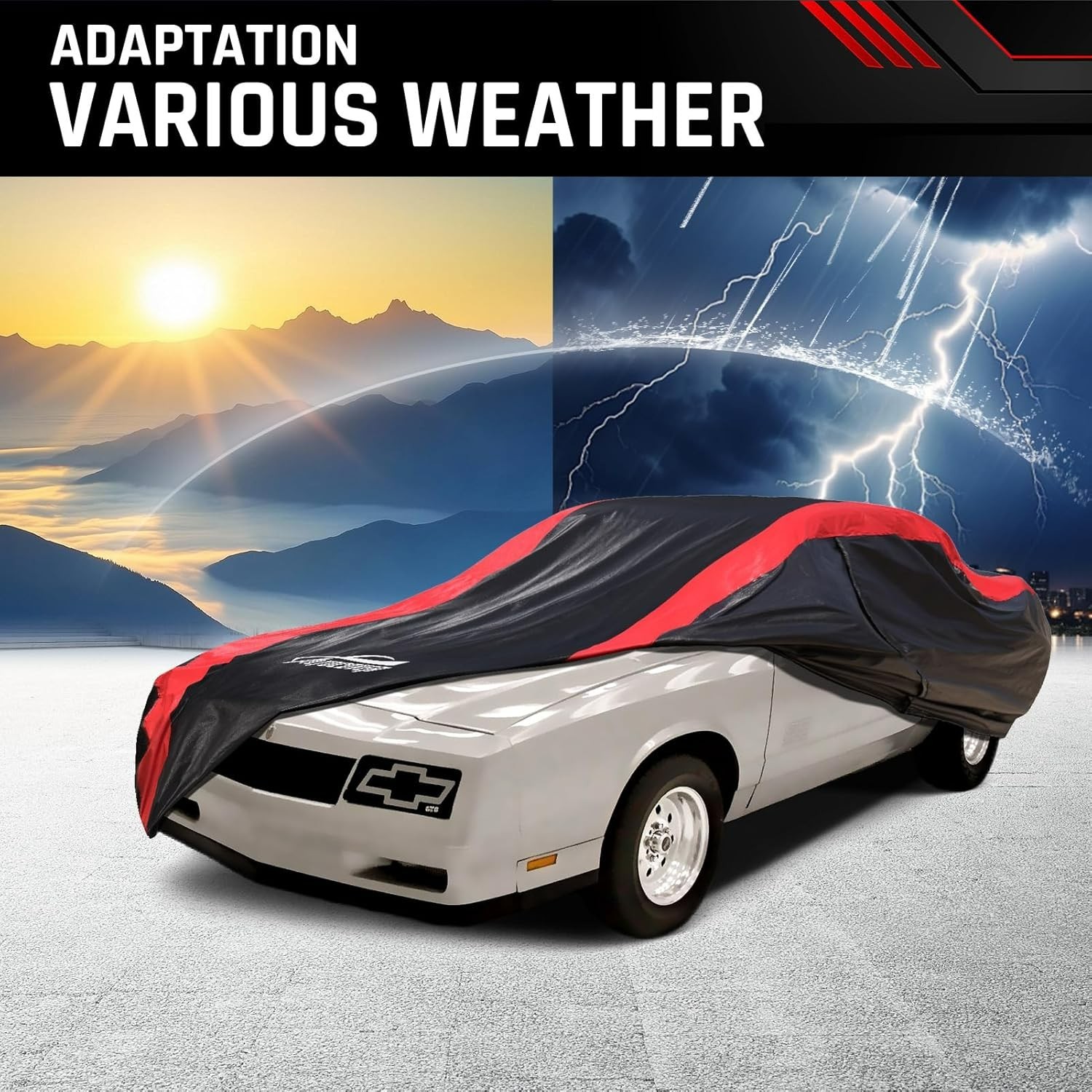 Car Cover Custom Fit for Chevy Monte Carlo 1978-1988, Classic Car Cover