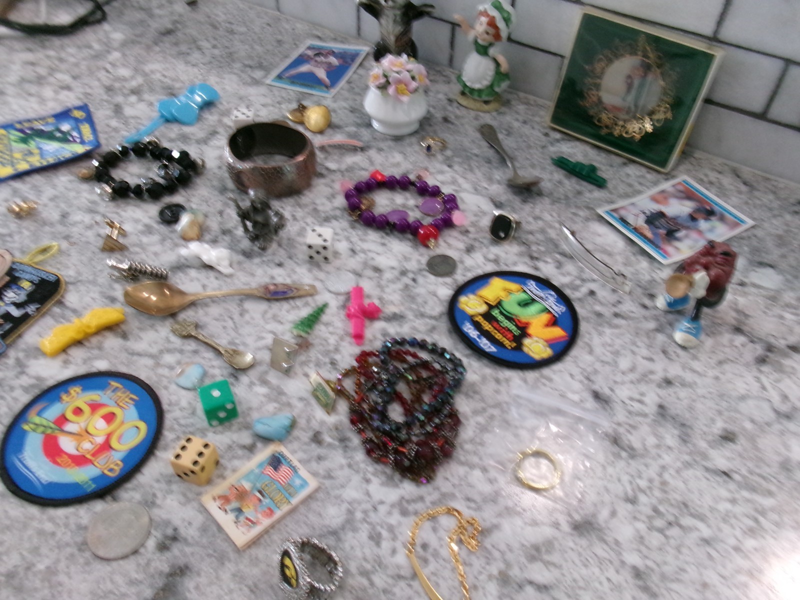 Vintage Junk Drawer/Trinket Lot, 50 Piece Lot, 1.3 – #6