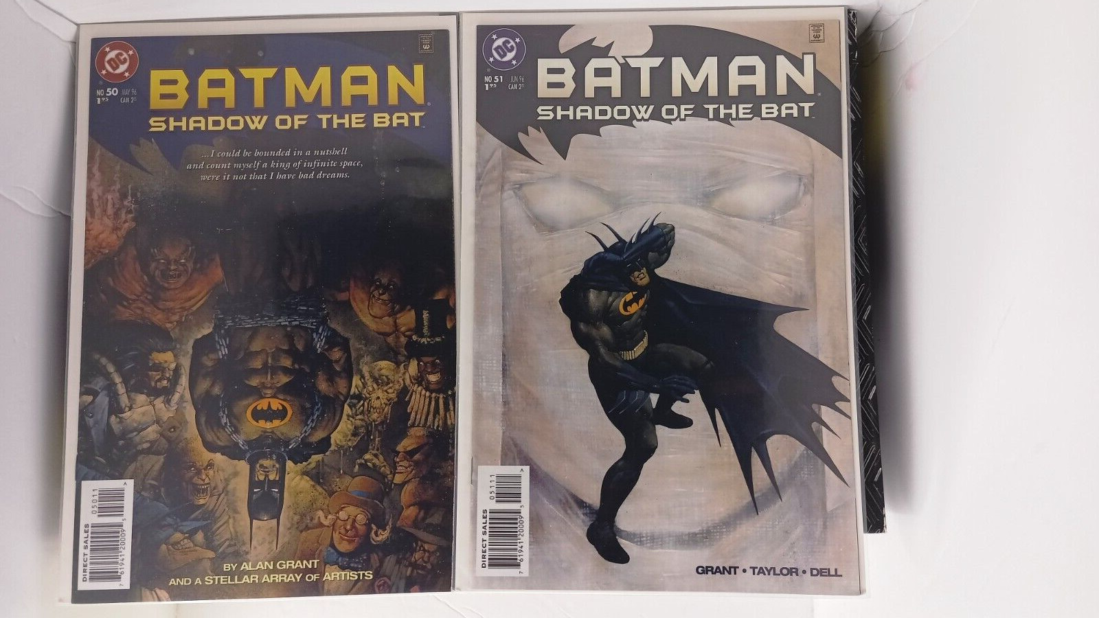 Batman Related Comics Junk Drawer Lot Of 20 1990s