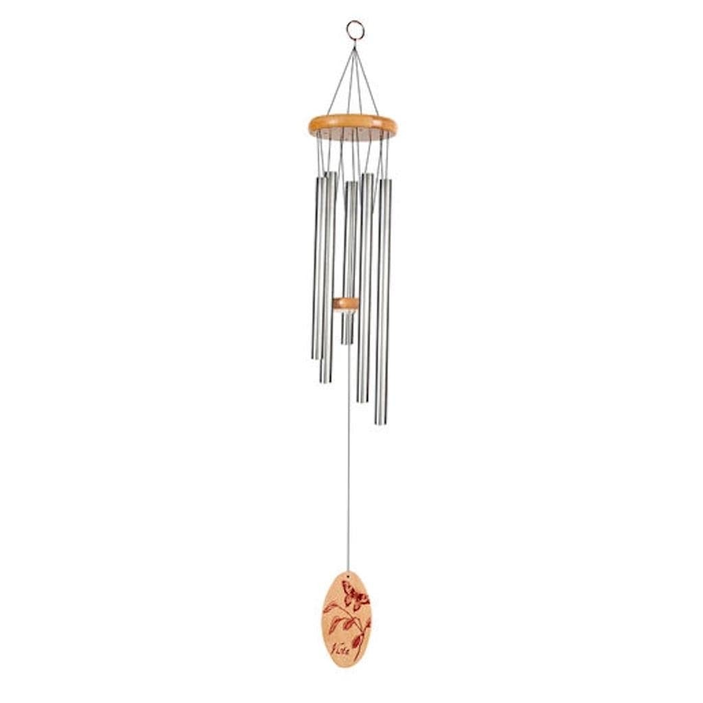 Sunset Vista Designs Silver Classic Wind Chime, Medium